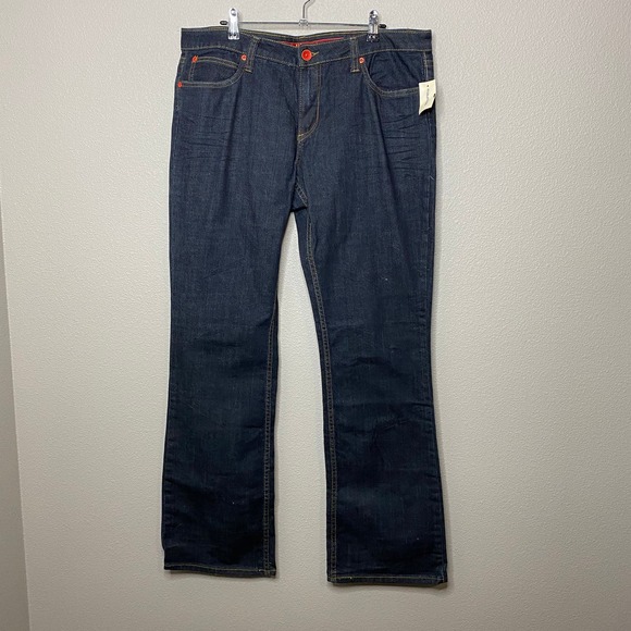 NWT Dollhouse Dark Wash Bootcut Jeans Size 15 - Picture 1 of 6
